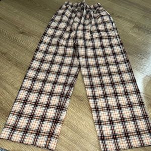Zara kids size 10 checkerd pants! In excellent condition